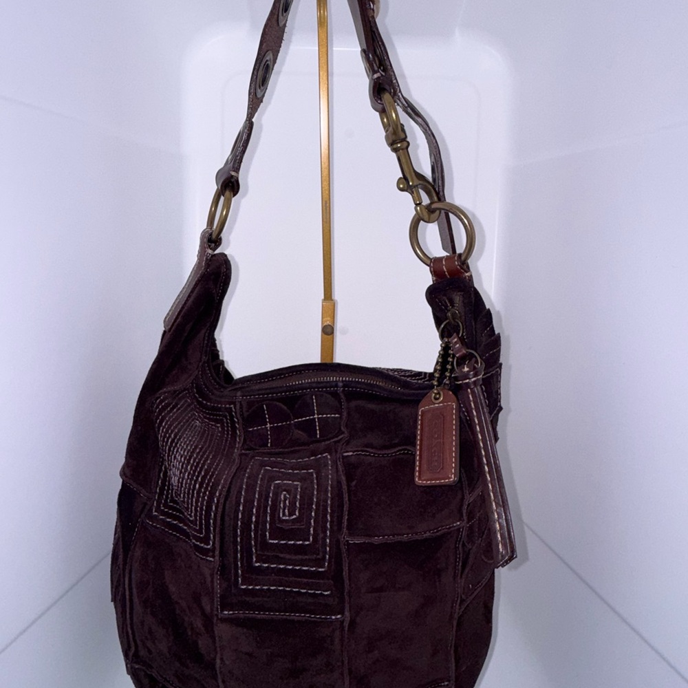 Brown Leather Shoulder Bag